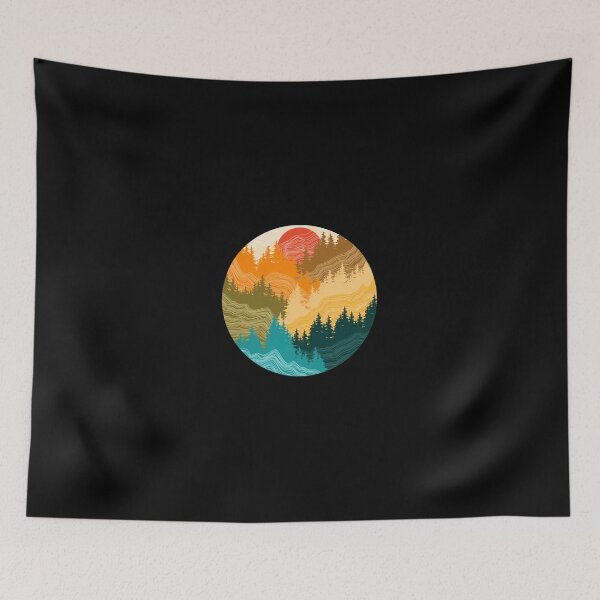 Item preview, Ocean Wave Sun Circle Artistic Brushstroke designed and sold by sotospor.