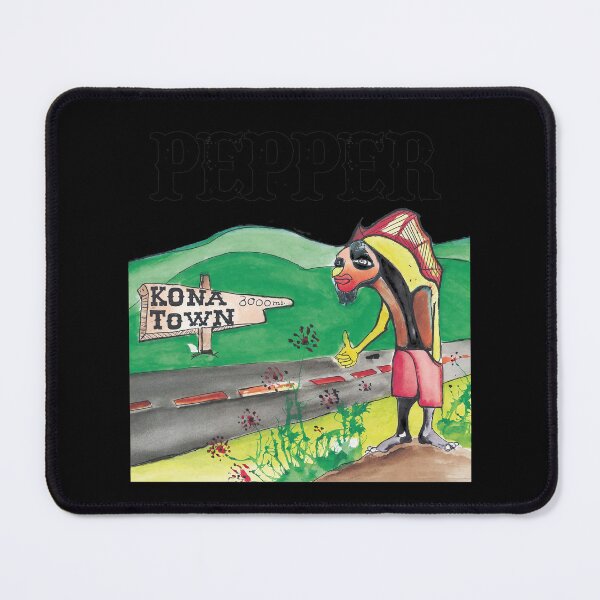 Item preview, Pepper Kona Town Inspired Watercolor Art designed and sold by Marcelaul.