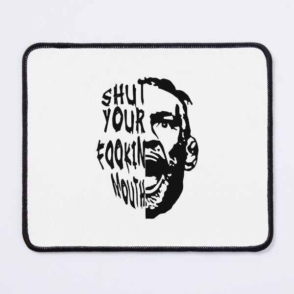 Item preview, Irish Fighter Trash Talk Split Face Art designed and sold by JESSICATANLEY.