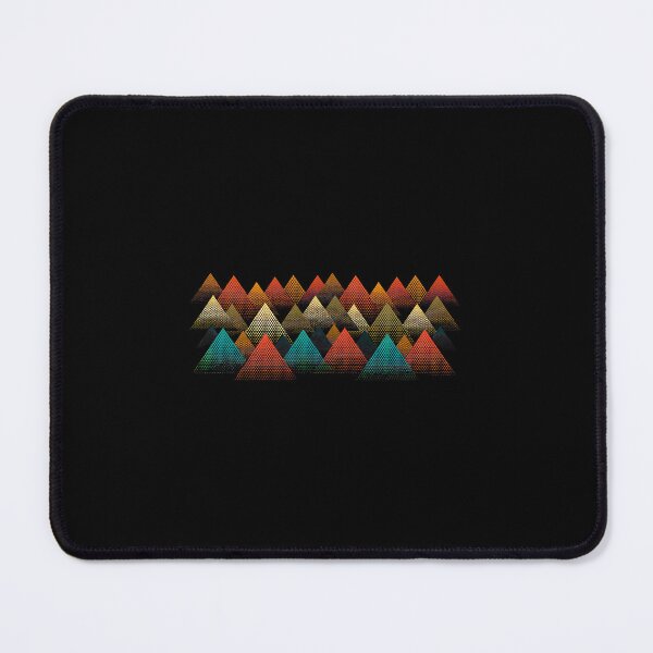 Item preview, Retro Geometric Mountains Halftone Dots Pattern designed and sold by lasopent.
