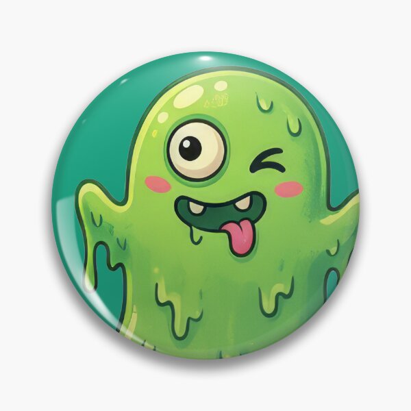 Item preview, Cute Green Slime Ghost Dripping Halloween Sticker designed and sold by DRUMPixels.