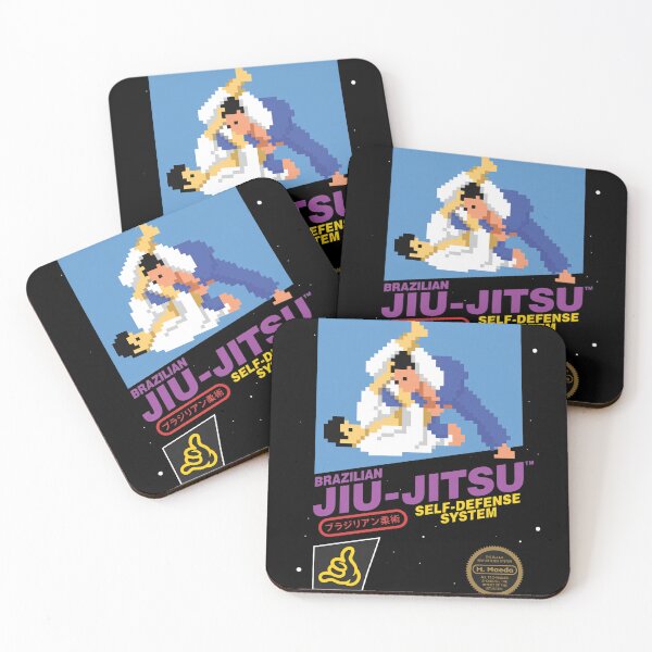 Item preview, 8-Bit Brazilian Jiu-Jitsu Retro Game Parody designed and sold by JESSICATANLEY.
