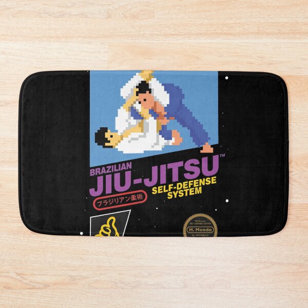 Item preview, 8-Bit Brazilian Jiu-Jitsu Retro Game Parody designed and sold by JESSICATANLEY.