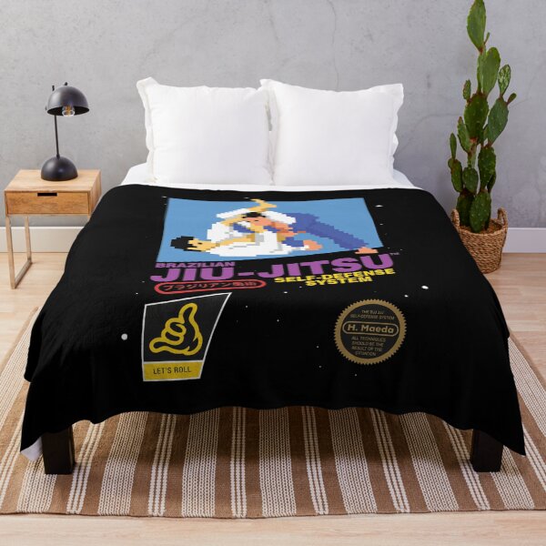 Item preview, 8-Bit Brazilian Jiu-Jitsu Retro Game Parody designed and sold by JESSICATANLEY.
