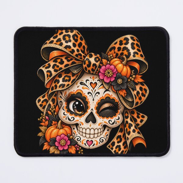 Item preview, Glam Mexican Halloween Skull designed and sold by MundoDISARE.