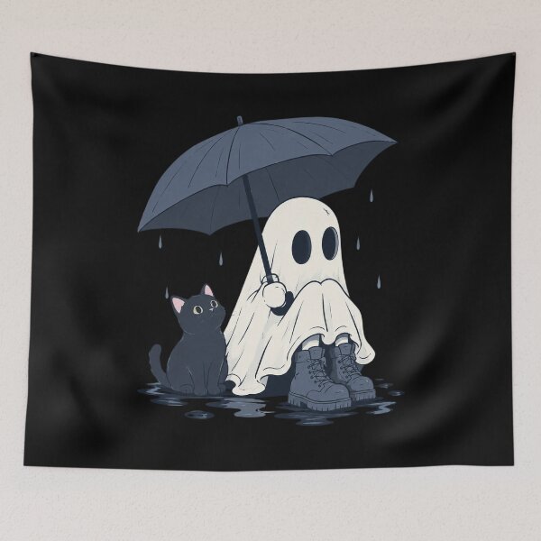 Item preview, Cute Ghost Cat designed and sold by Biancadann.