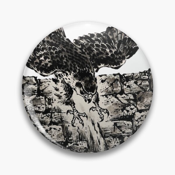 Item preview, Japanese Falcon Shirt - Surrender Is A Rumor - Warrior Hawk T-Shirt designed and sold by yassine elhaidi.