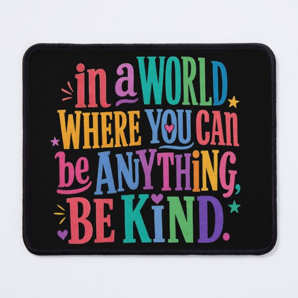 Item preview, Be Kind Rainbow Quote designed and sold by bernicepgossc.