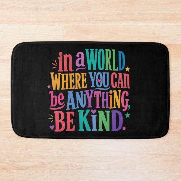 Item preview, Be Kind Rainbow Quote designed and sold by bernicepgossc.