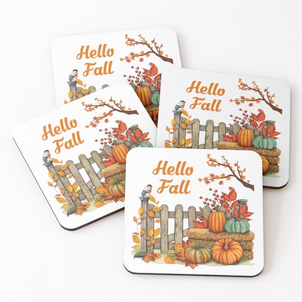 Item preview, Hello Fall 1 designed and sold by Kennedy Fun Tee's.