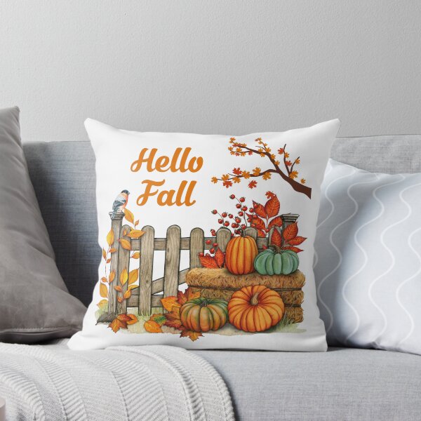 Item preview, Hello Fall 1 designed and sold by Kennedy Fun Tee's.