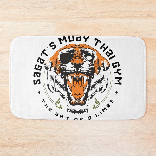 Item preview, Sagat Muay Thai Gym Tiger King Design designed and sold by JESSICATANLEY.