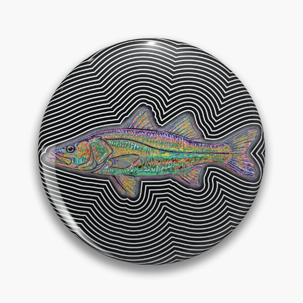 Item preview, PSYCHEDELIC Fish Snook designed and sold by JVNS.