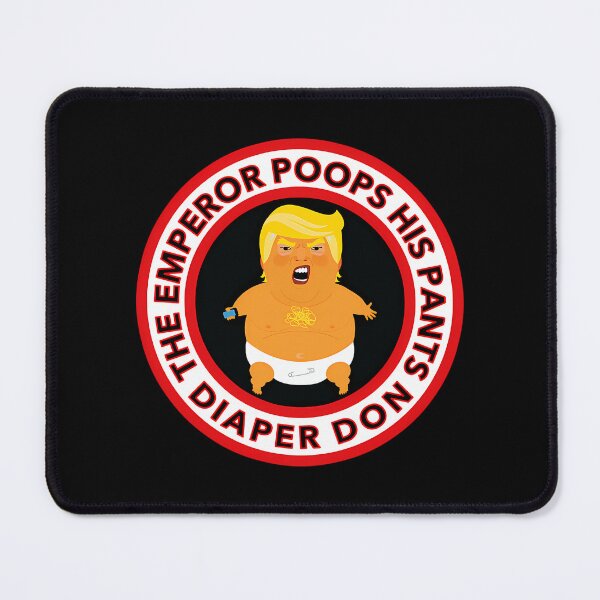 Item preview, The Emperor Poops His Pants - Diaper Don - Anti Trump designed and sold by Bayle-ighHu.