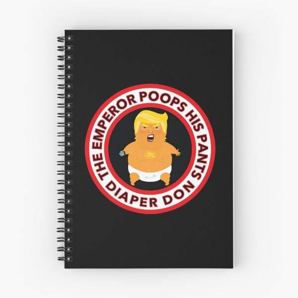 Item preview, The Emperor Poops His Pants - Diaper Don - Anti Trump designed and sold by Bayle-ighHu.