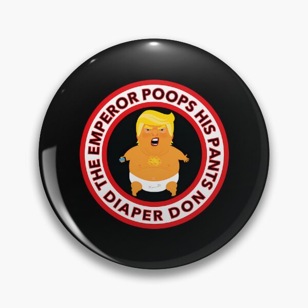 Item preview, The Emperor Poops His Pants - Diaper Don - Anti Trump designed and sold by Bayle-ighHu.