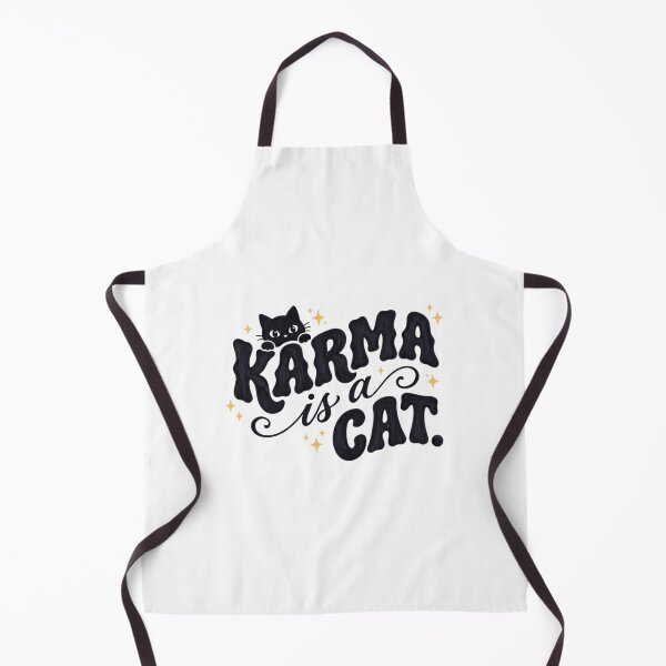 Item preview, Karma Is Cat Cute Doodle - Stickers Phone Cases designed and sold by mariyafindleys.