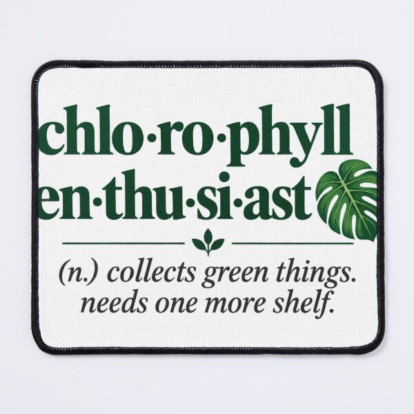 Item preview, Chlorophyll Enthusiast Definition Funny Plant Gift designed and sold by ys96.
