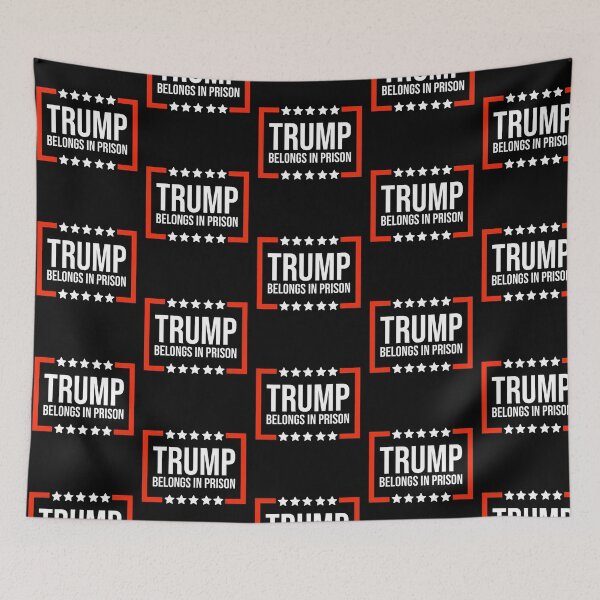 Item preview, Trump Belongs In Prison designed and sold by Bayle-ighHu.