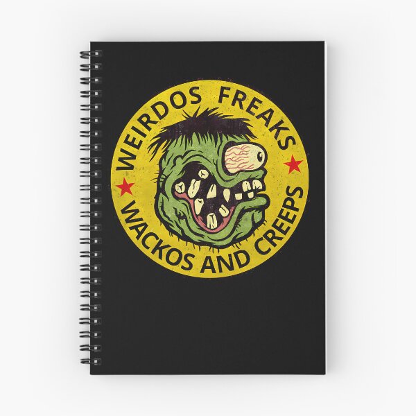 Item preview, Weirdos Freaks Wackos And Creeps Emblem For Introverts designed and sold by DavidGibbs32.