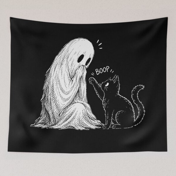 Item preview, Ghost Cat Boop designed and sold by BethanyAguirre.