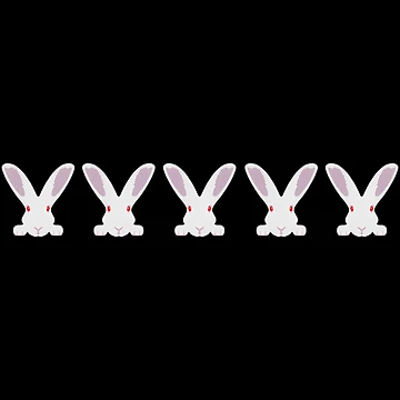 Artwork thumbnail, White Rabbit Row by CosmosUK