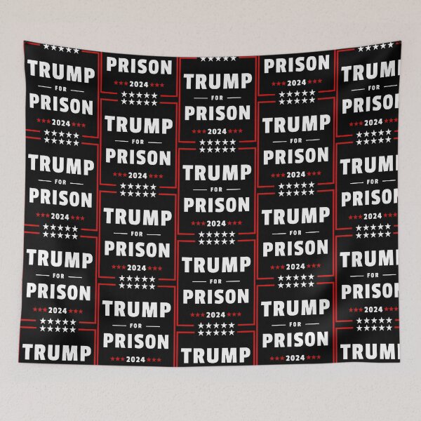 Item preview, Trump For Prison 2024 Funny Anti Trump Arrest Poster designed and sold by Bayle-ighHu.