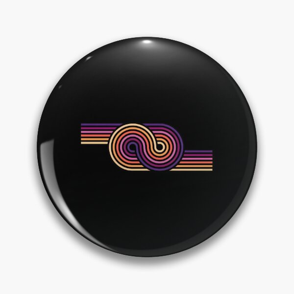 Item preview, Retro Infinity Loop Sunset Gradient designed and sold by wyrichbosle.
