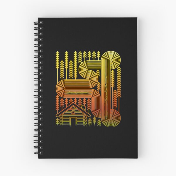 Item preview, Retro Log Cabin Nature Gradient Art designed and sold by lasopent.