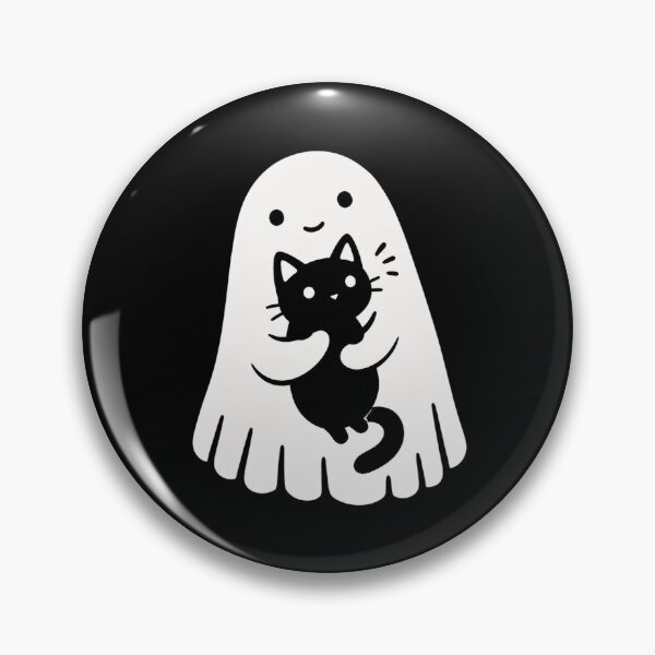 Item preview, Ghost Cat Cute Halloween designed and sold by BethanyAguirre.