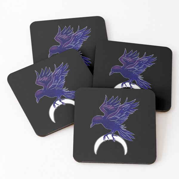 Item preview, Celestial Crow – Moonlit Flight designed and sold by Astral-AL.