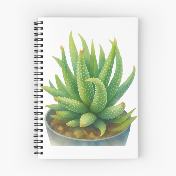 Item preview, Watercolor Succulent Haworthia Fasciata Art designed and sold by MaisyTorrence.