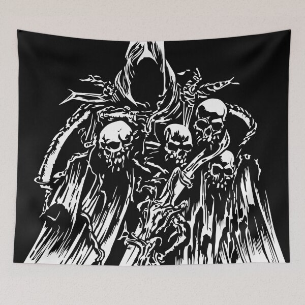 Item preview, Dark demon, death with a scythe designed and sold by oscaarjimenezz.