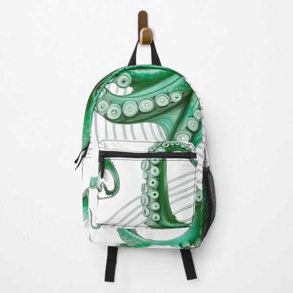 Item preview, emerald octopus designed and sold by PhiloDoh.