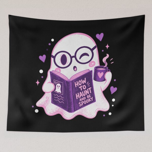 Item preview, How To Haunt And Be Spooky for Book Lovers designed and sold by BrooksBriggs.
