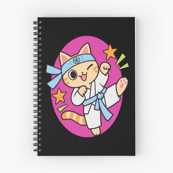 Item preview, Karate Cat Fighter designed and sold by BostickirisArts.