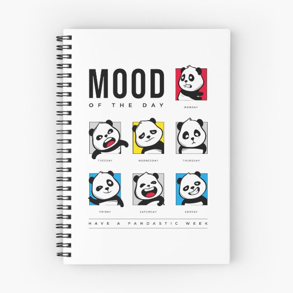 Item preview, Panda Mood of The Day Week Humor designed and sold by eholycross.