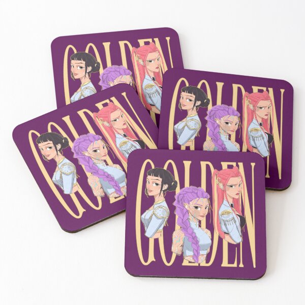 Item preview, Golden Fantasy Girl Trio  designed and sold by crawfordgodfrey.