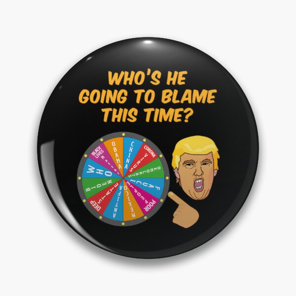 Item preview, Who Will Trump Blame Next Funny Political Anti-Trump T-Shirt Anti-Trump Humor Shirt Funny Political Tee designed and sold by Bayle-ighHu.