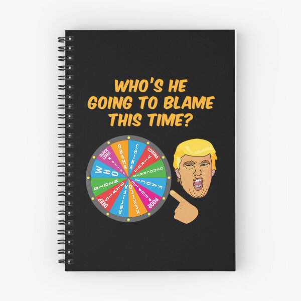 Item preview, Who Will Trump Blame Next Funny Political Anti-Trump T-Shirt Anti-Trump Humor Shirt Funny Political Tee designed and sold by Bayle-ighHu.