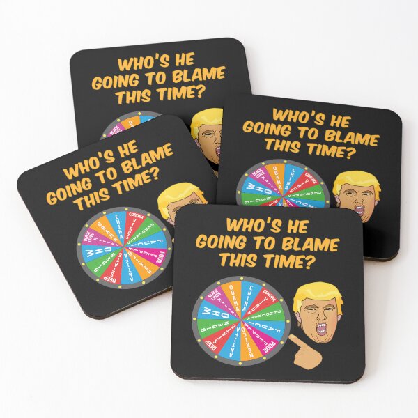 Item preview, Who Will Trump Blame Next Funny Political Anti-Trump T-Shirt Anti-Trump Humor Shirt Funny Political Tee designed and sold by Bayle-ighHu.