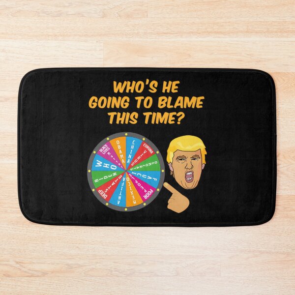 Item preview, Who Will Trump Blame Next Funny Political Anti-Trump T-Shirt Anti-Trump Humor Shirt Funny Political Tee designed and sold by Bayle-ighHu.