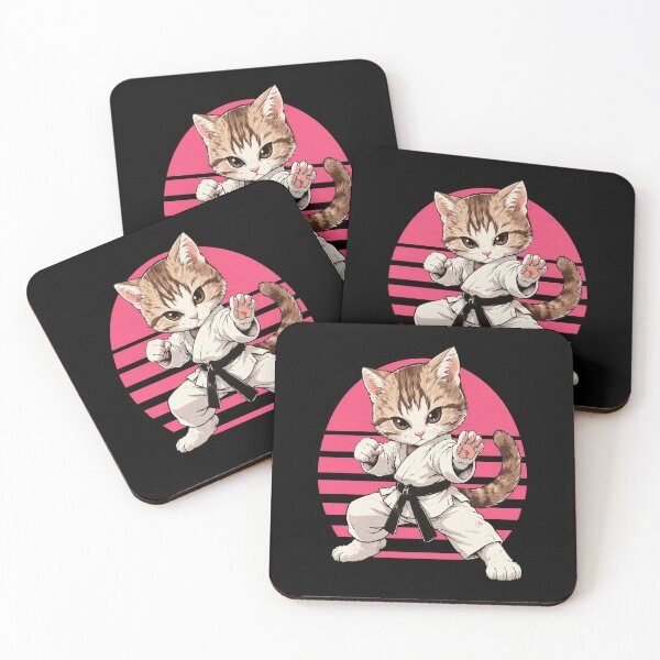 Item preview, Karate Cat Cute designed and sold by BostickirisArts.