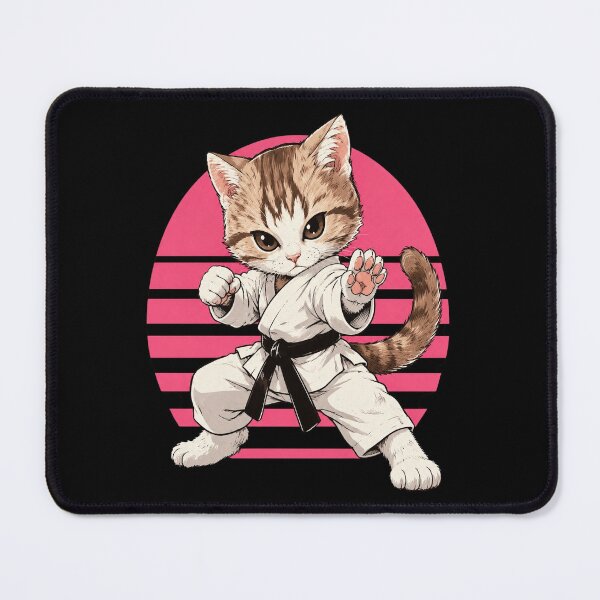 Item preview, Karate Cat Cute designed and sold by BostickirisArts.