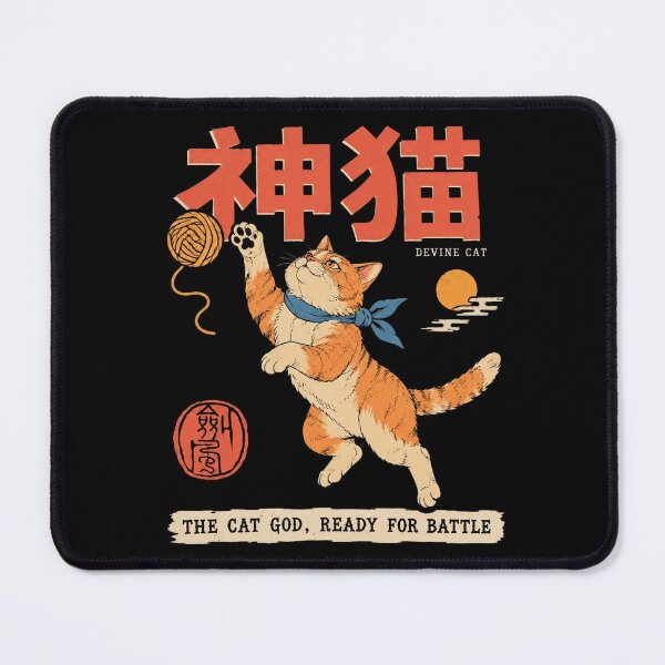 Item preview, Cat God Battle Cat designed and sold by BostickirisArts.