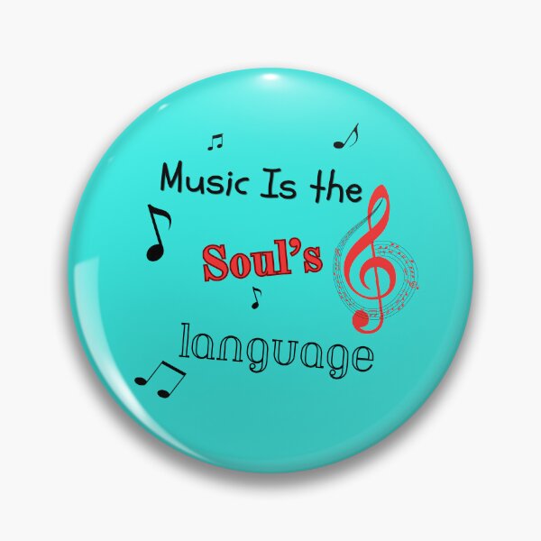 Item preview, Music Is the Soul’s Language designed and sold by Everlumias.