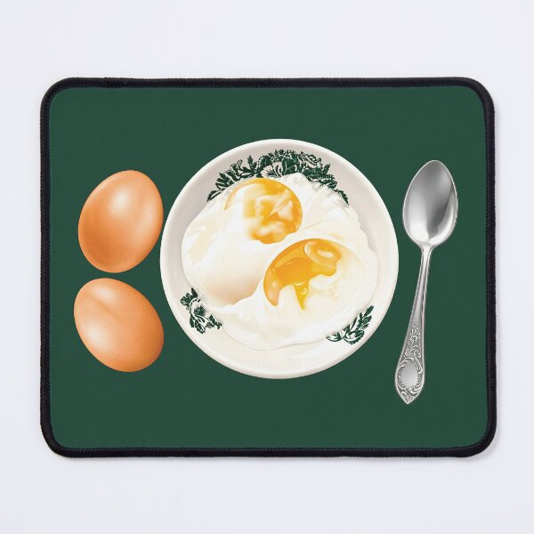 Item preview, Asian Kopitiam Plate Of Soft Boiled Eggs designed and sold by Alicia Chee.