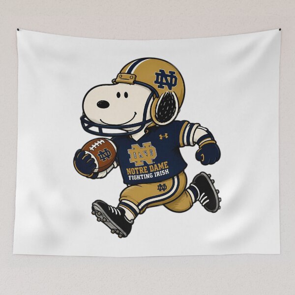 Item preview, Snoopy Notre Dame Football designed and sold by SkySnugs.