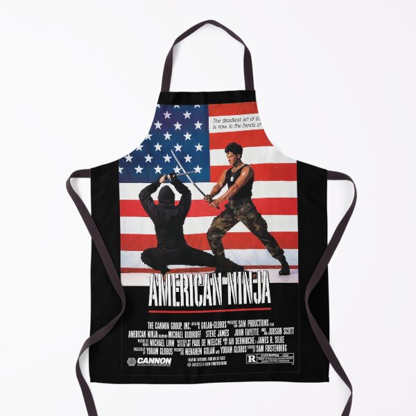 Item preview, American Ninja 1985 Retro Movie Poster Art designed and sold by TERESTERKE.