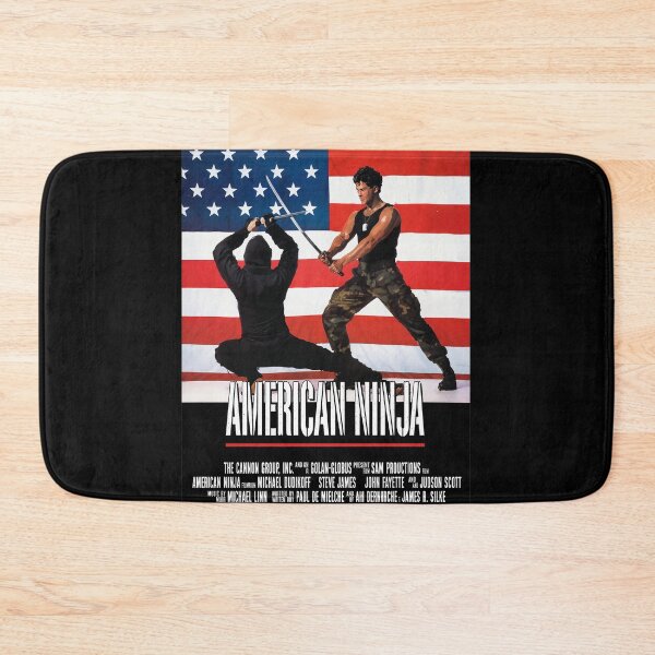 Item preview, American Ninja 1985 Retro Movie Poster Art designed and sold by TERESTERKE.